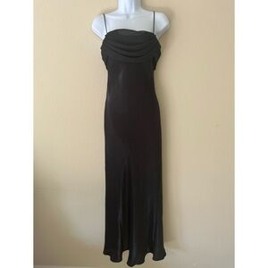Dollar Iridescent Maxi Dress XS Black Vintage Y2K Whimsigoth Witchy Fairy Prom